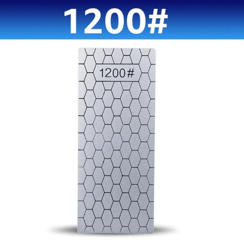 (1200) Diamond Sharpening Stone Knife Sharpener 150*63mm Ultra-thin Honeycomb Surface Knife Whetstone Kitchen Grinding Tool