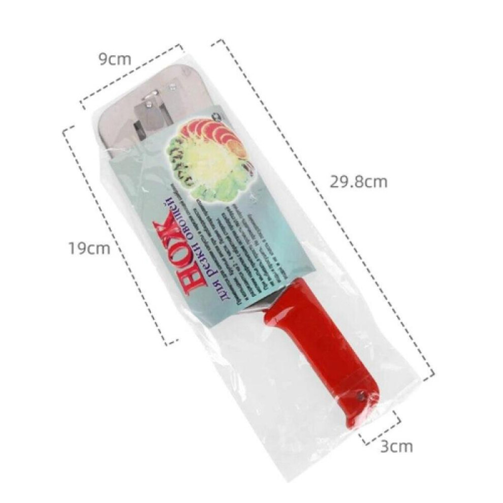 (Red) Multifunctional Cabbage Kitchen Knife Slicer Chopper Shredder stainless steel Sauerkraut vegetable Cutte  Slicer kitchen gadget