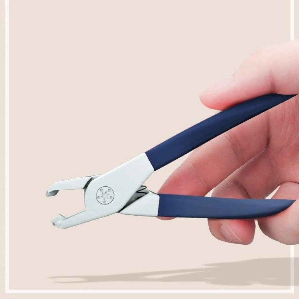 (Blue) 1Pcs Nail Clippers Nails Trimmer Stainless-Steel Wide Jaw Fingernail Cutter Manicure Pedicure Tools
