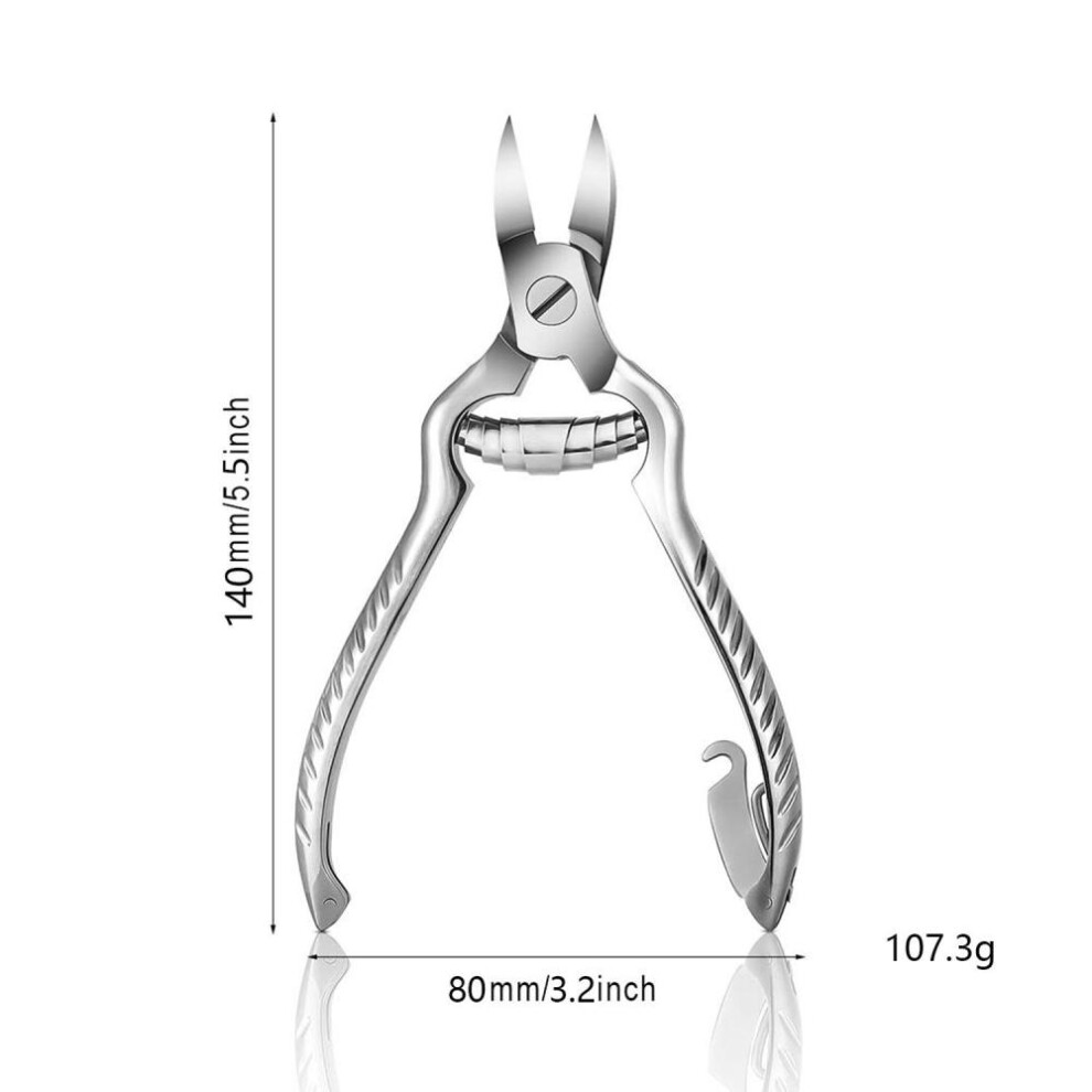 1Pc Nail Clipper For Ingrown Toenails Super Sharp Long Handle Nail Trimmer Cutter Professional Manicure Pedicure Tools