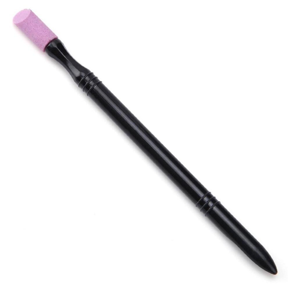 Nail File Cuticle Stone Pusher Nail Sanding Sticks Nail Art Pen Cuticle Remover Trimmer Buffer Manicure Tools