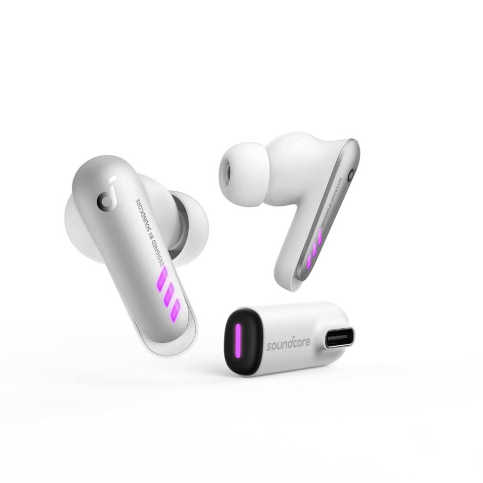 (White, Soundcore VR P10) Soundcore Vr P10 Wireless Gaming Earbuds