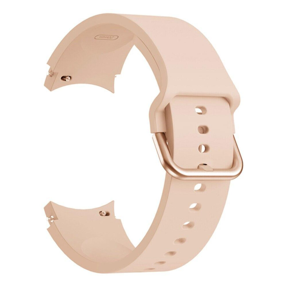 (Pink, Galaxy Watch4 40mm) Silicone Watch Band Strap For Samsung Galaxy Watch 7 6 4 / Watch 5 40mm 44mm Wristband Strap for Watch 4 Classsic 42mm 46mm / Watch 5 Pro
