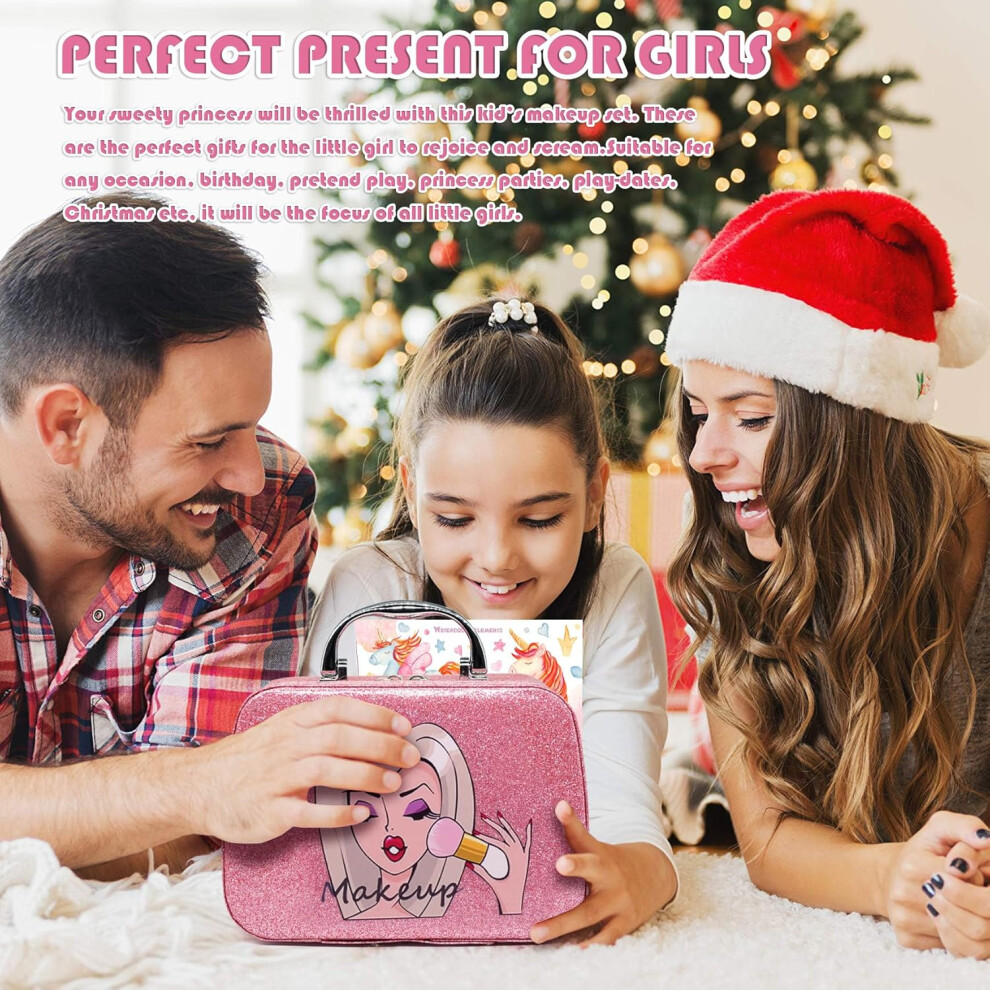 girls-makeup4-year--unicorn-teenage-washable-make-up-starter-kit--childrens-princess-pretend-play-games-toys-presents--little-girl-birthday-gifts-set