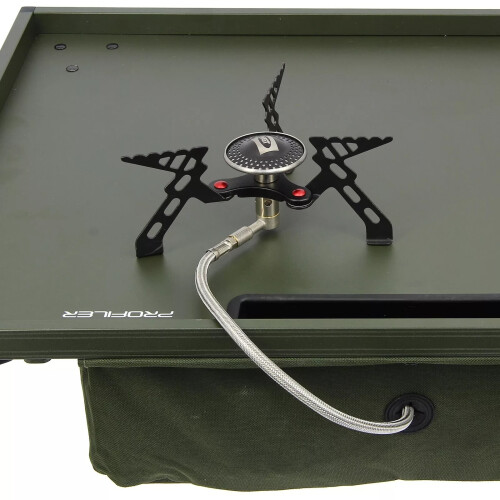 NGT NGT Profiler Bivvy Table  with Drop Down Storage Bag with stove