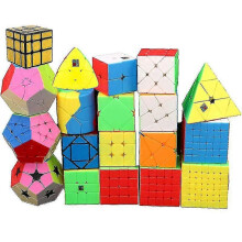 (SQ1) Magic Cube 2x2 3x3 4x4 5x5 6x6 7x7 8x8 Polaris Puzzle Magic Cube Education Learnning Cubo Magico Toys