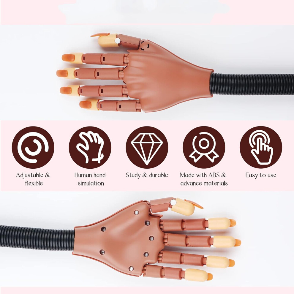 1a-----no-1--practice-hand------flexible-moveable-fake-hands--manicure-trainng-hand-nail-kit-for-beginners--movable-nail-maniquin-hand-with-200pcs-nail-tips--nail-glues