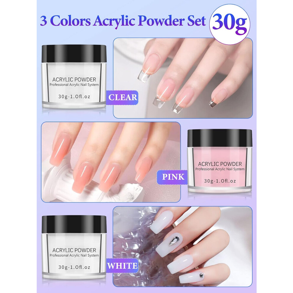 fake-nail-practice-hand---nail-hand-practice-model--flexible-fake-hand---nail-training-hand-with-30g-acrylic-powder-nail-kit-for-diy-nail-art