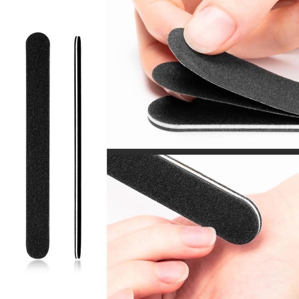 ROSALIND Tear Off Nail Files Sanding For Nails Salon Manicure Art Buffering 4 Strips Peel Off Polish
