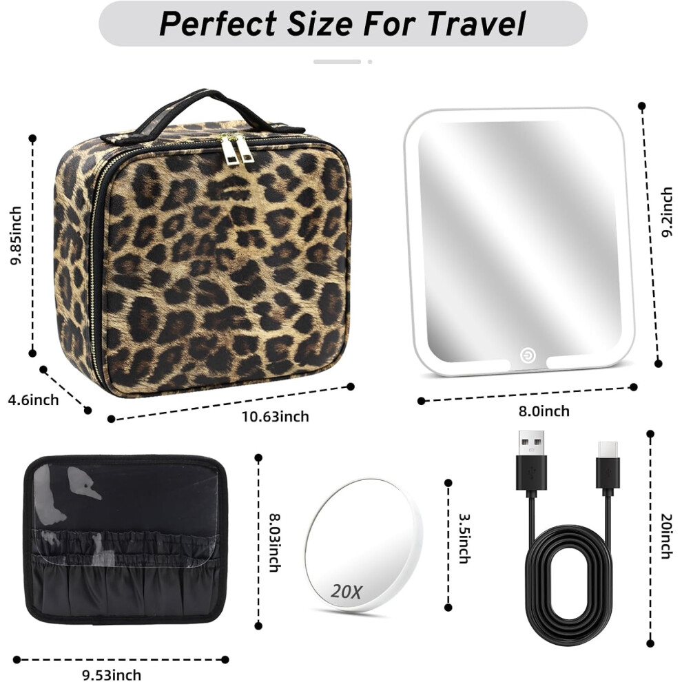 magnetic-detachable--purple--travel-makeup-bag-with-lighted-mirror--makeup-case-with-light-up-mirror---2-layers-adjustable-dividers--portable-cosmetic-case-makeup-organizer