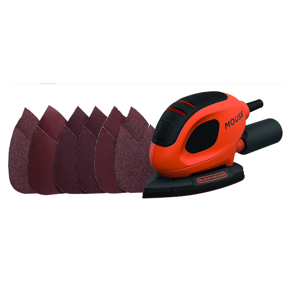 BLACK+DECKER Mouse Detail Sander, 55W, 240V, Corded,