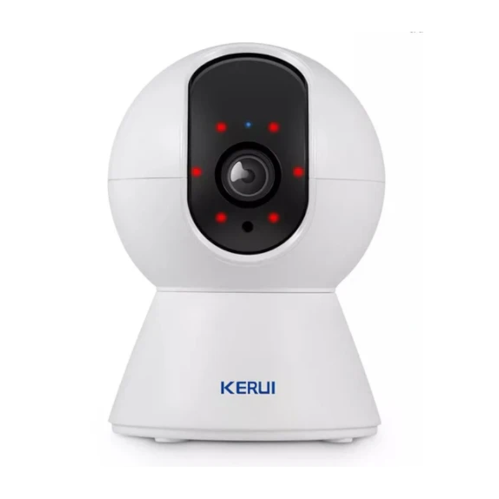 (Grey) Smart Mini Security Camera With Smartphone App