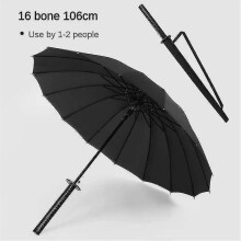 (A04) Samurai Umbrella Glass Fiber Creativity Sun Warrior Anti-uv Umbrellas (for Large Outdoor Umbrellas