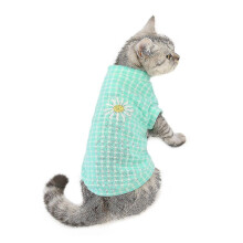 (Green, S) Cat Clothes Autumn And Winter Pet Clothes