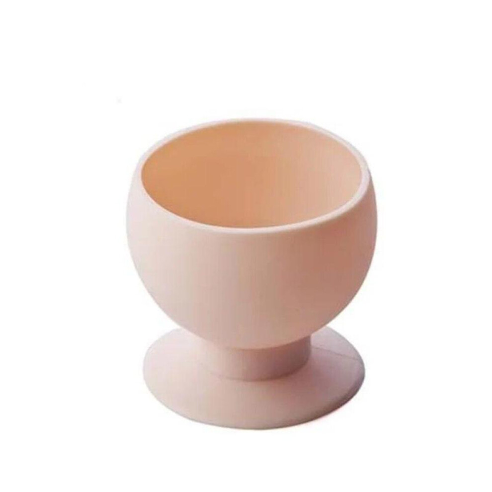 (Pink) Cup Type Door Knob Dust Covers Round Rubber Wall Protector Door Handle Bumper Guard Stopper Baby Safety Supplies Crash Pad