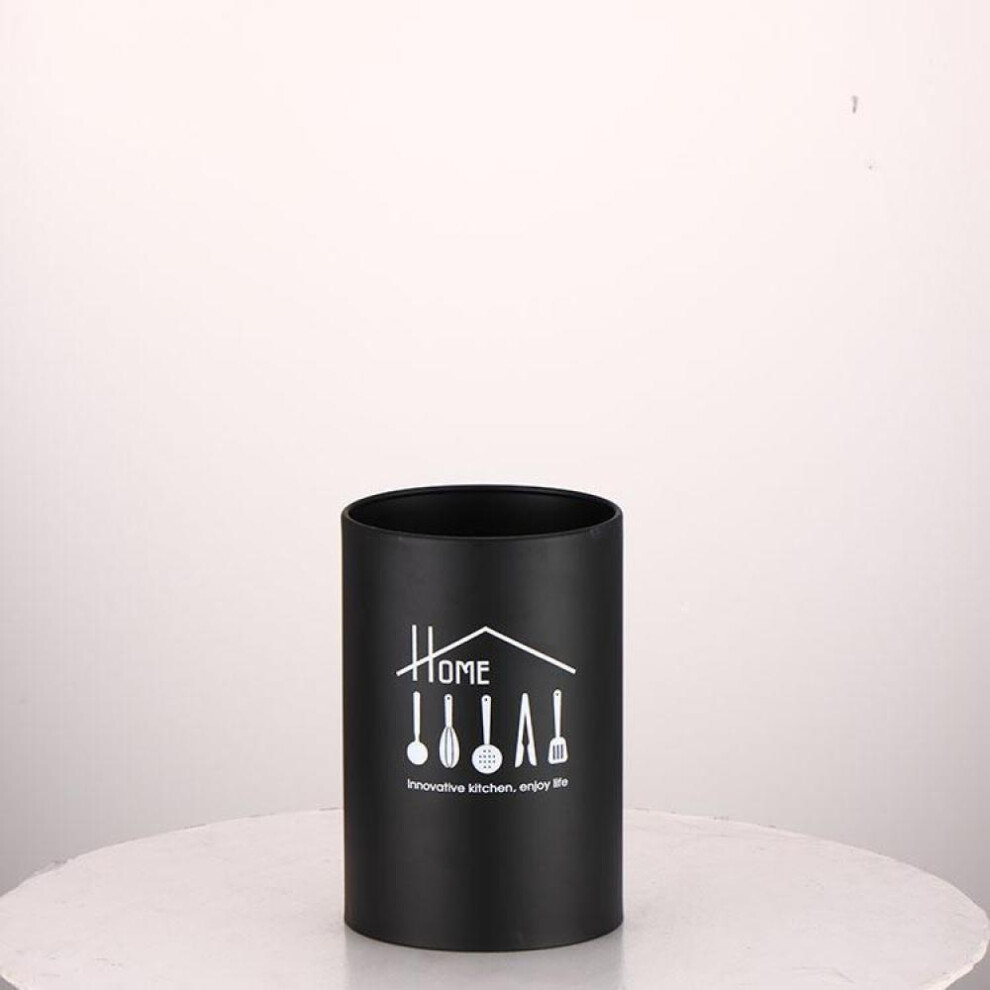 (Black) Kitchen Utensil Holder Silverware Organizer Flatware  Cutlery  Spoon Fork  for  Chopsticks