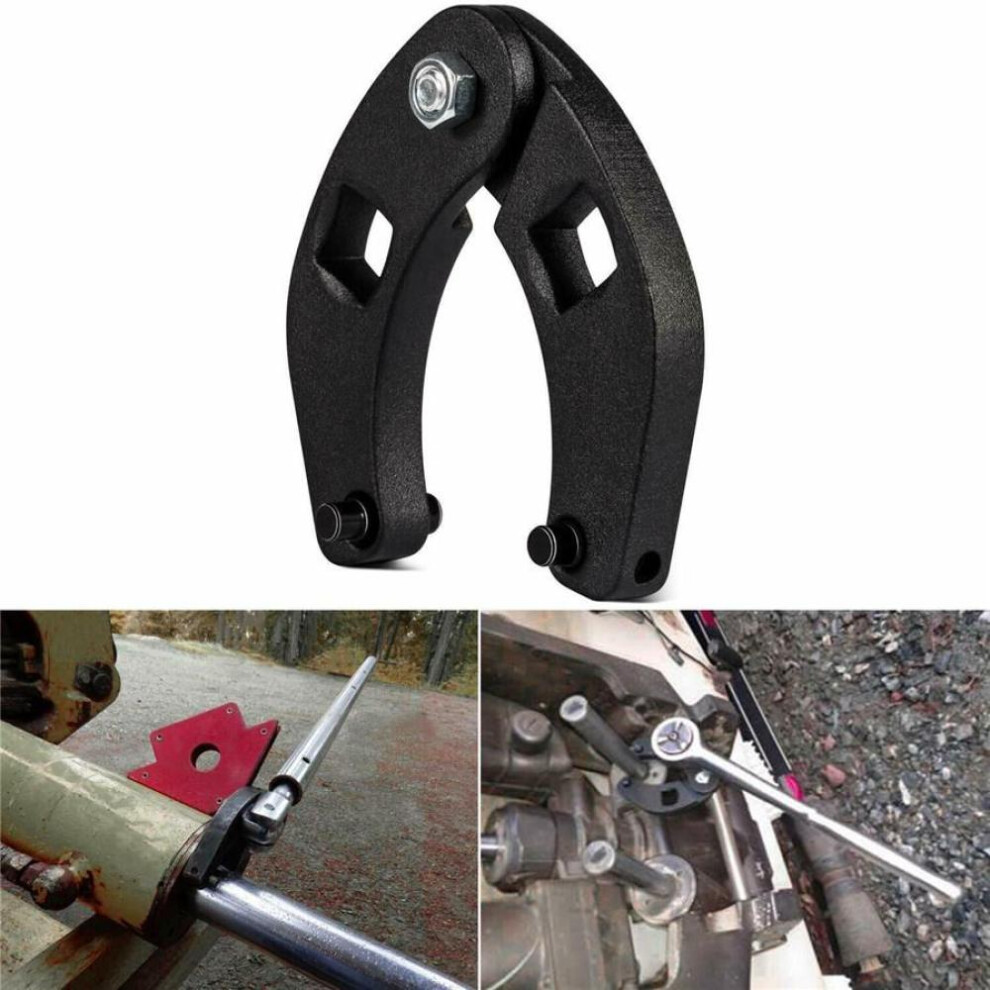 Adjustable Gland Nut Wrench Tool for Hydraulic Cylinder Cap Remover Universal 1PIECE