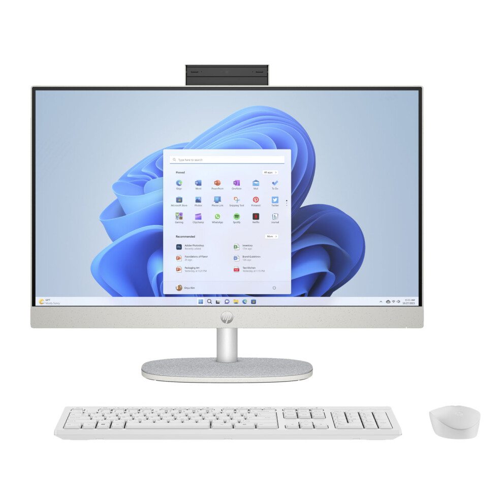 HP 24-cr0021na All-in-One 23.8" Desktop PC Intel i5 13th Gen 8GB 512GB