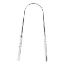 2 Pcs Stainless Steel Tongue Tongue Scrapers Adults Tongue Scraper Adults Tongue Scraper Tongue Clean Scraper