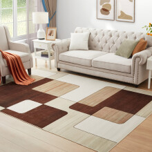 (Viva) Non Slip Printed Rugs Bedroom Carpet Kitchen Livingroom Carpets