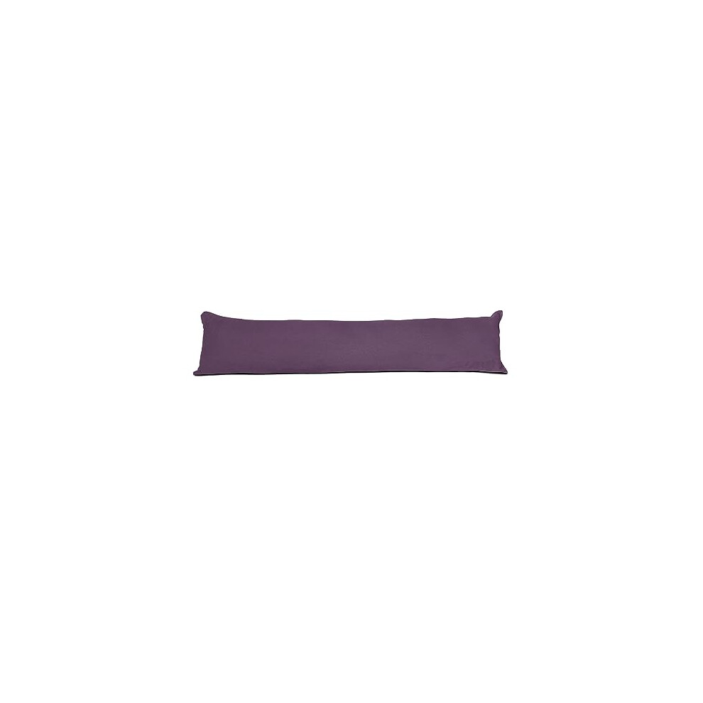 Lancashire Textiles ( Aubergine) Herringbone Door Draught Excluder