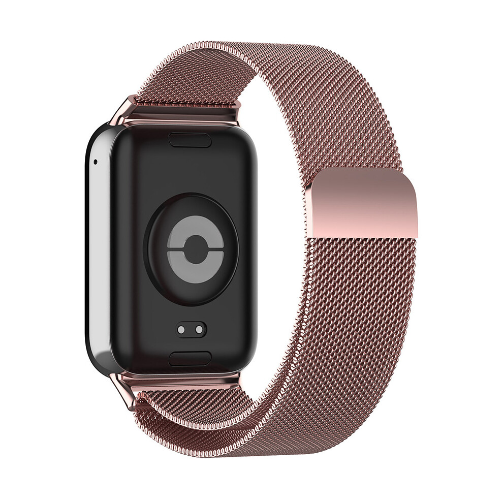 (Rose Pink) Watch Strap Milano Strap Stainless Steel for Xiaomi Band 9 Pro/8 Pro/Redmi Watch4/Watch5 Loop Back  Accessories-image-OPC-PFQZ6M2-NEW