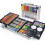 145 Piece Art Set, Deluxe Mega Aluminum Box 1