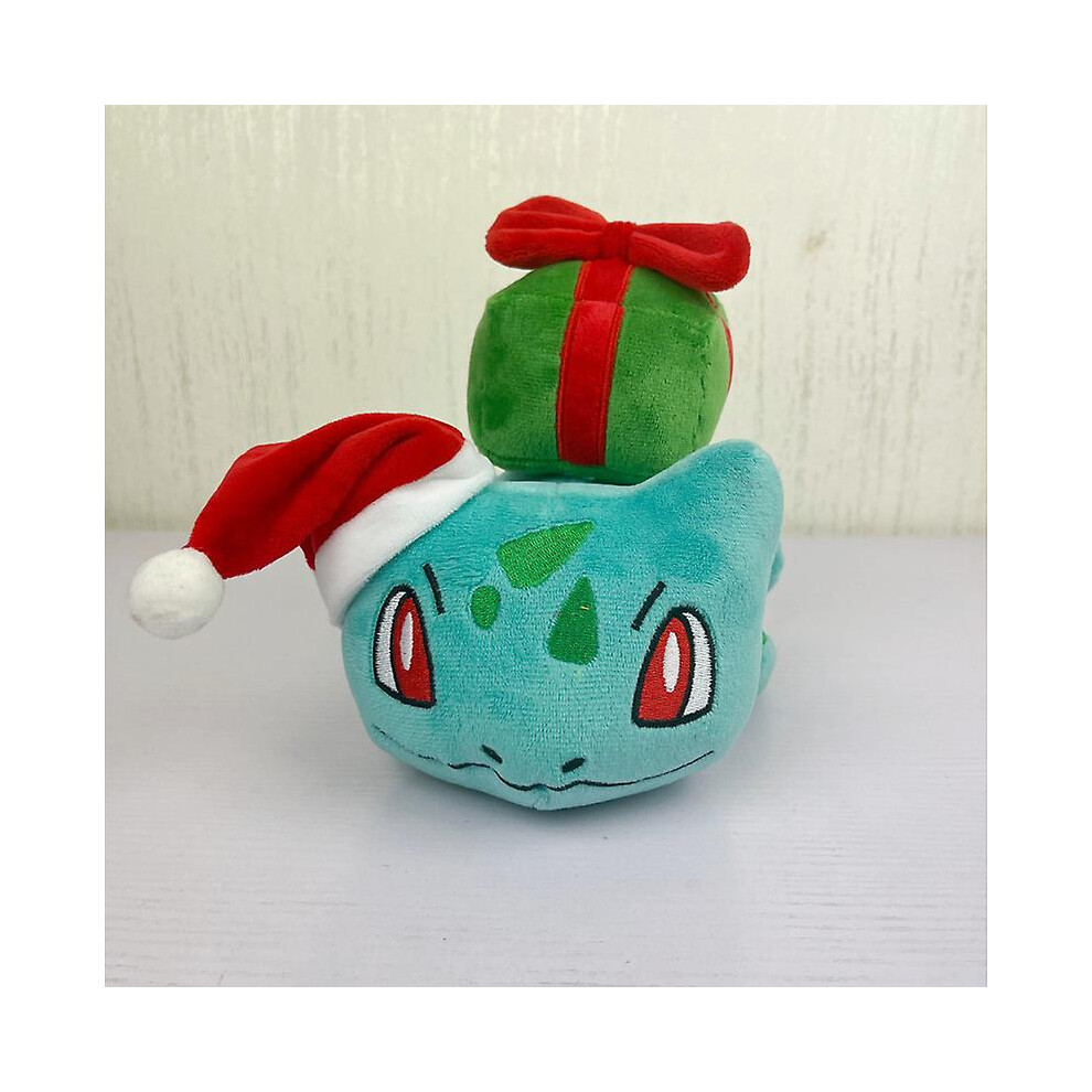 Regalo Di Natale Bulbasaur Elf Peluche Bambola Giocattolo-image