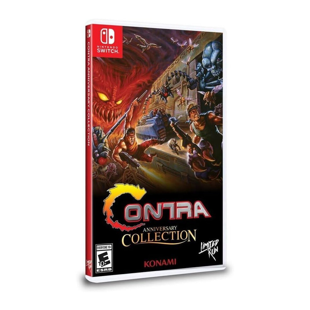 Konami Contra - Anniversary Collection (Limited Run) Switch Game