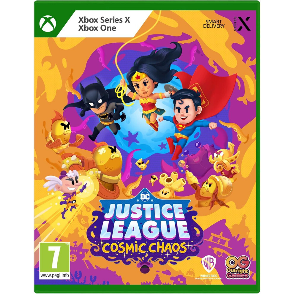 DC's Justice League Cosmic Chaos Xbox X Game (Compatible with Xbox One)-image-OPC-PFQZ7V8-NEW
