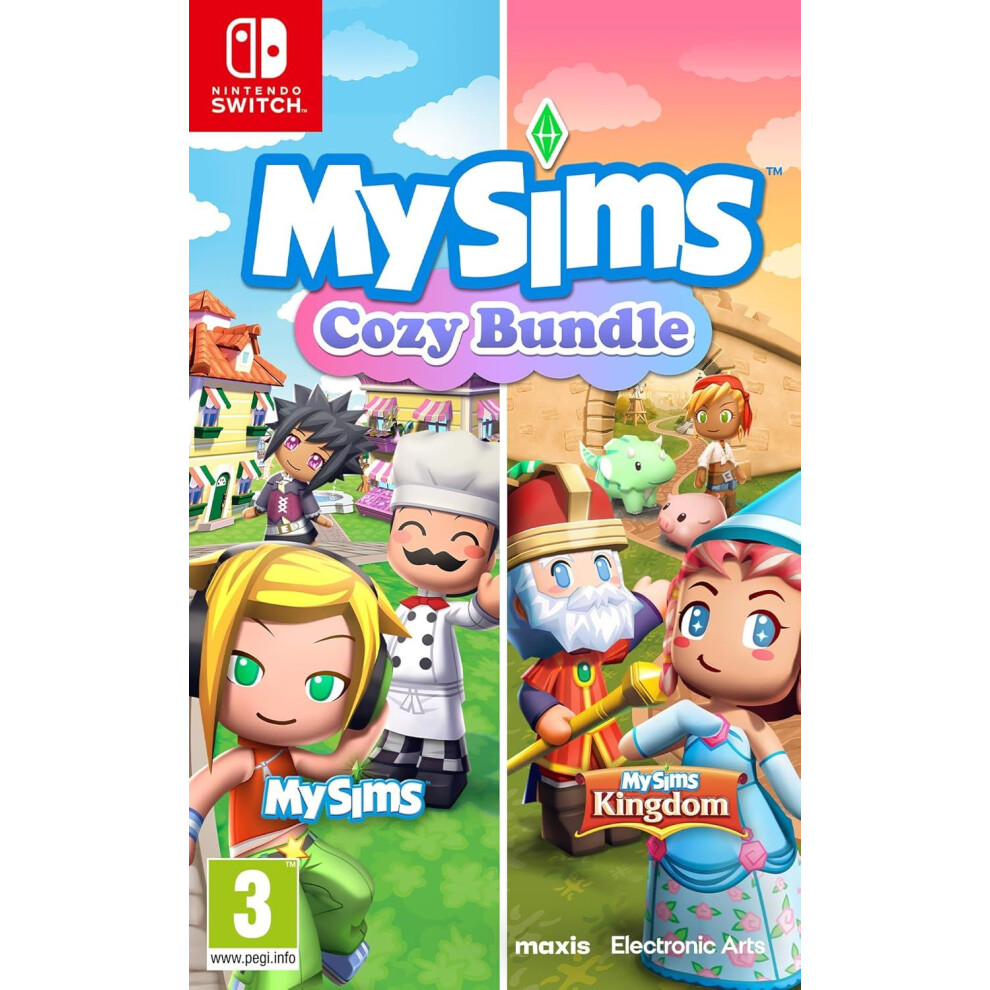 MySims Cozy Bundle Switch Game