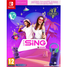 Lets Sing 2025 + 2 Mics Switch Game