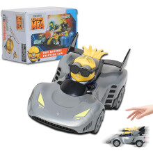 AVL Minions Agent Despicable Me 4 Toys, AVL Minions Dave Agent Toy Cars Gifts for Toddler Friction Powered Cars