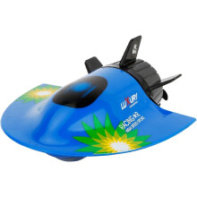 Mini RC Submarine Boat, Remote Control Waterproof Diving Toy for Kids RC Vessel for Children Over 5 Years Old