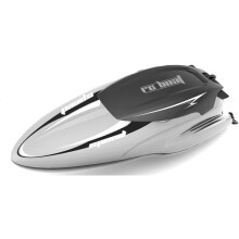 2.4Ghz 15 KM/H High-Speed Racing Ship Waterproof Remote Control Boat 15 KM/H Red RC Boat Toys Dual Motor for Swimming Pool(with Two Batteries)
