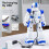 Remote Control Robot for Kids Intelligent Programmable Robot with Infrared Controller Toys,Dancing, Singing,Moonwalking and LED Eyes,Gesture Sensing 7