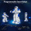 Remote Control Robot for Kids Intelligent Programmable Robot with Infrared Controller Toys,Dancing, Singing,Moonwalking and LED Eyes,Gesture Sensing 5