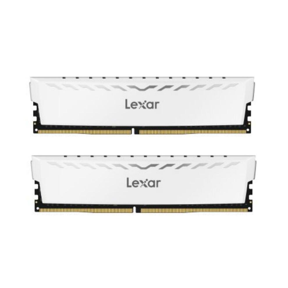 Lexar THOR 32GB (16GX2) 3600Mhz DDR4 UDIMM Desktop Memory White