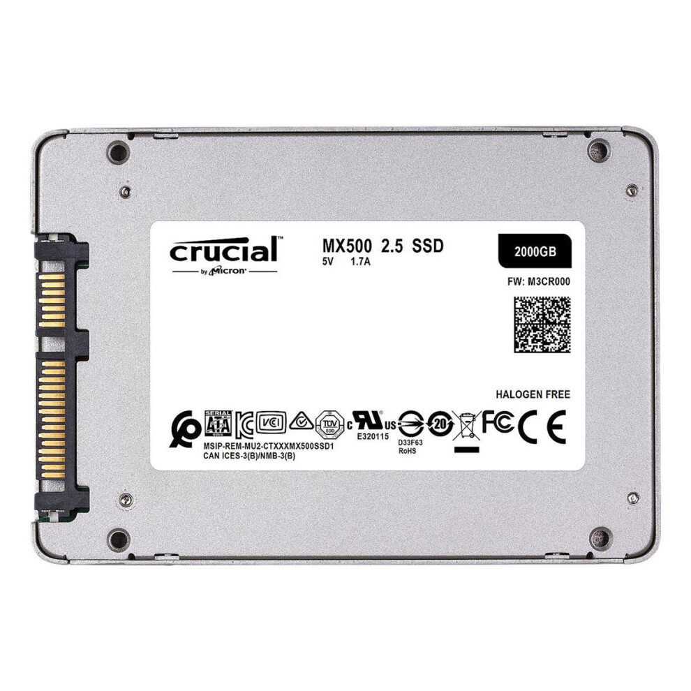 Crucial MX500 2TB SATA 3.0 2.5" SSD