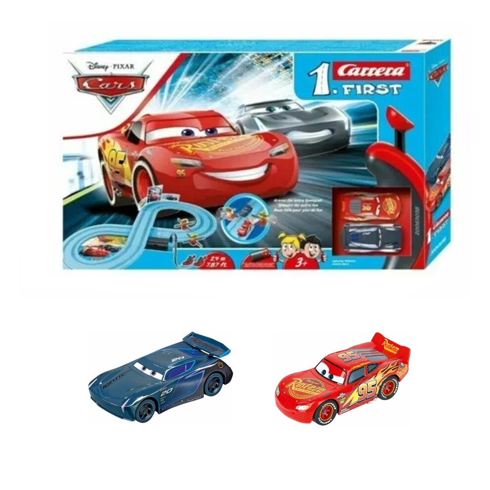 Carrera (Cars) Slot Racing 2 Person On The Track Race Set