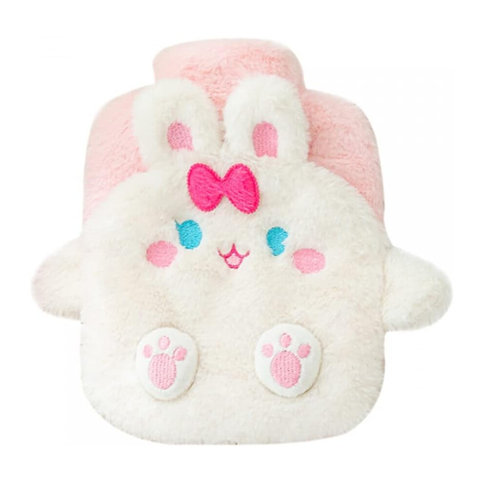 Veeki Hot Water Bottle With Cover, Hot Water Bag Cute Warmer Bottle Removable For Hand Foot Body Warm