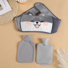 Hot Water Bag,Hot Water Bottle with Waist Cover Cartoon Warm Water Pouch for Neck and Shoulder, Back,Hand, Legs, Waist Warm
