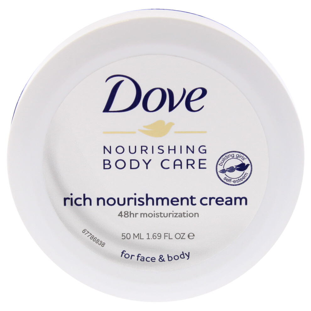 Dove Rich Nourishment Cream For Unisex 1.69 oz Cream