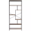 Tall Tromso Display Shelf - Decorative Storage for Home Interiors 2