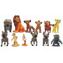 12pcs/set The Lion Guard Toys, Lion King Action Figures, Animal Character Toys Mini Figure Set -Yx