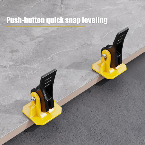 Tile Leveler Positioning Artifact Measuring Tool Plastic 50pcs Construction Tools 2