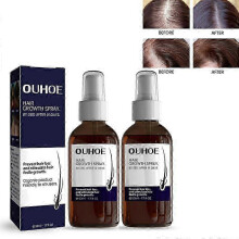 2x Hair Growth Spray Promote Hair Thick Growth Liquid Scalp Damaged Treatment Massage Repair Anti-fall Anti Hair Loss Serum