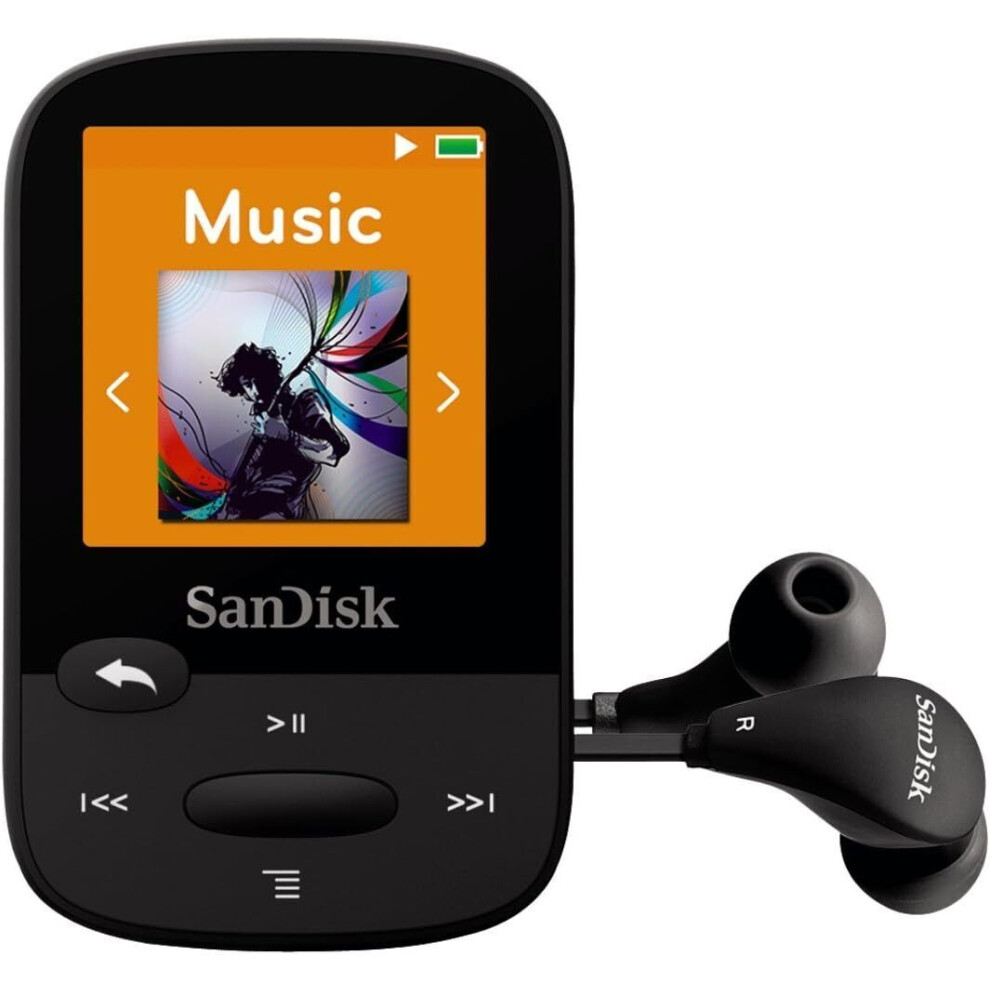 Sandisk MP3 Clip Sport 8GB - Black