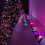 6m 240 LED Multi-Action Christmas String Lights with Timer in Rainbow 1