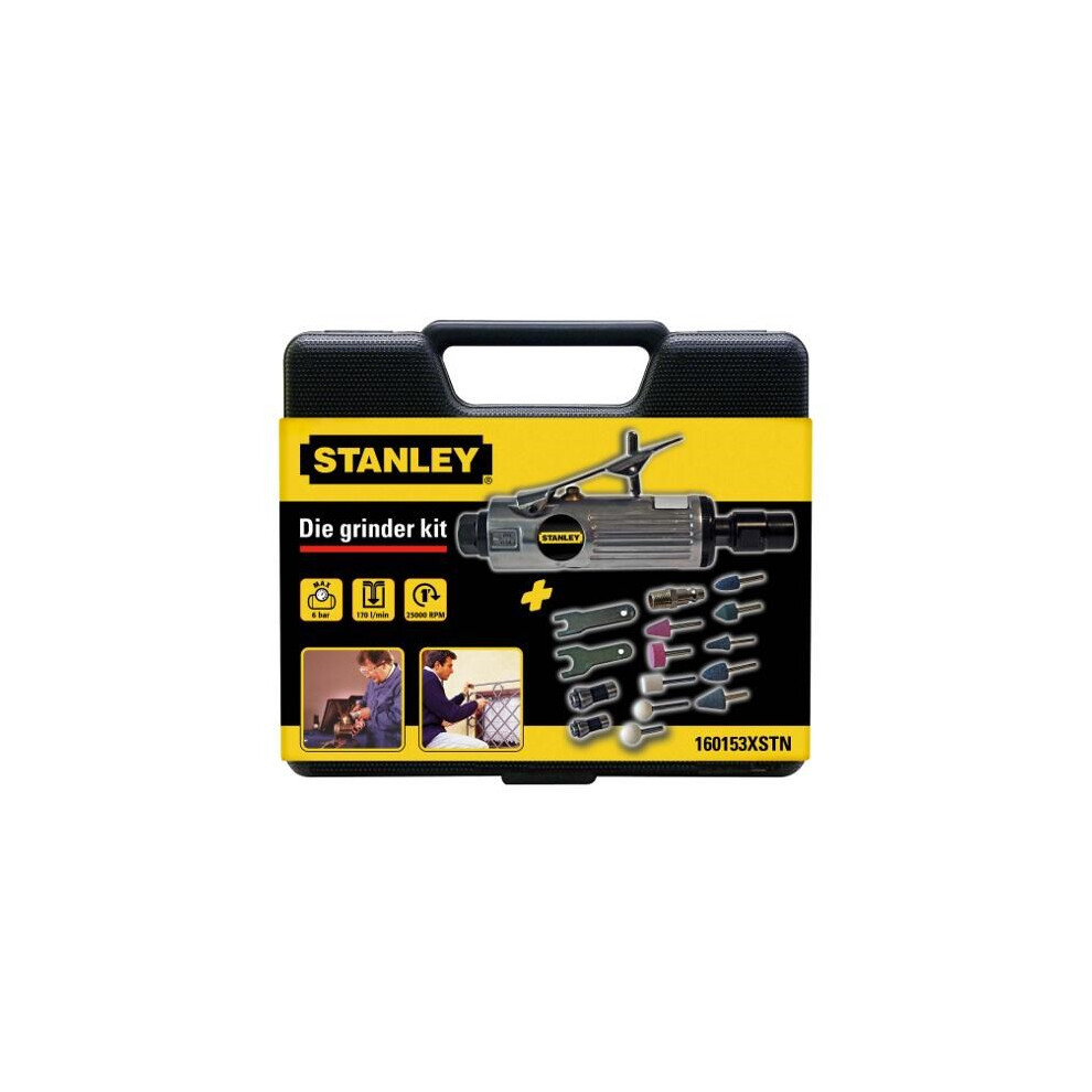 STANLEY STRAIGHT GRINDER+ACCESS. PNEUMATIC